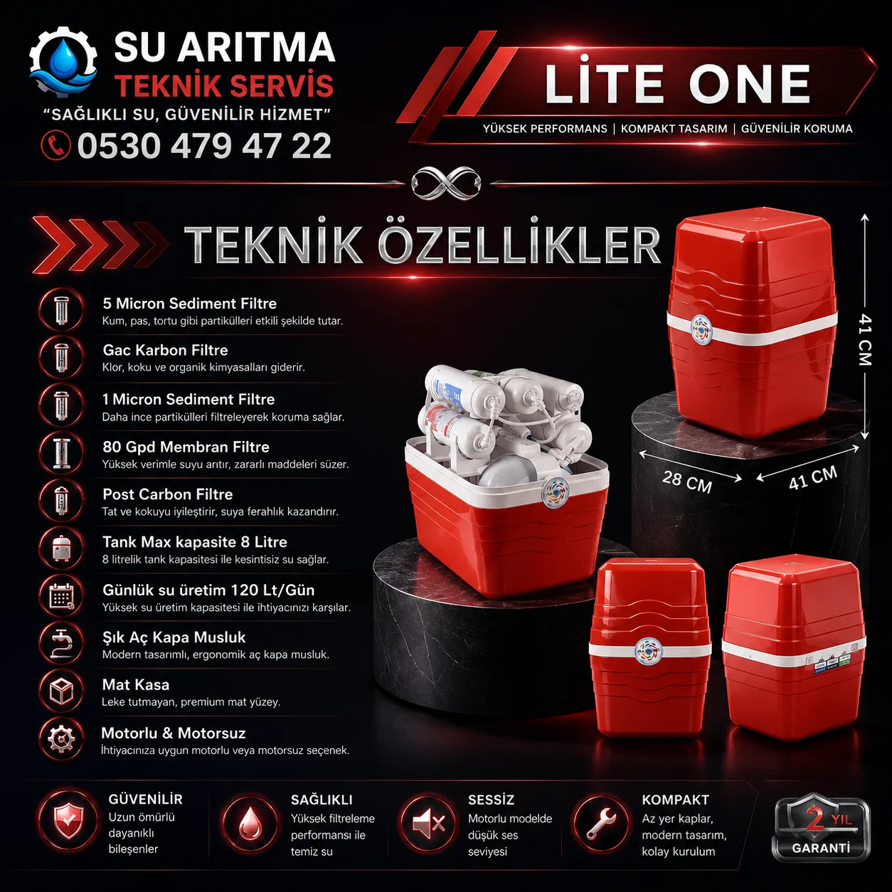 Lite One Su Aritma Cihazi