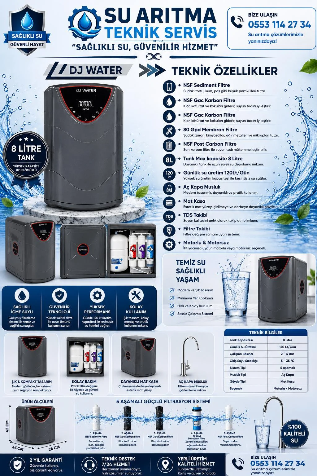 DJ Water Dijital Su Aritma Cihazi
