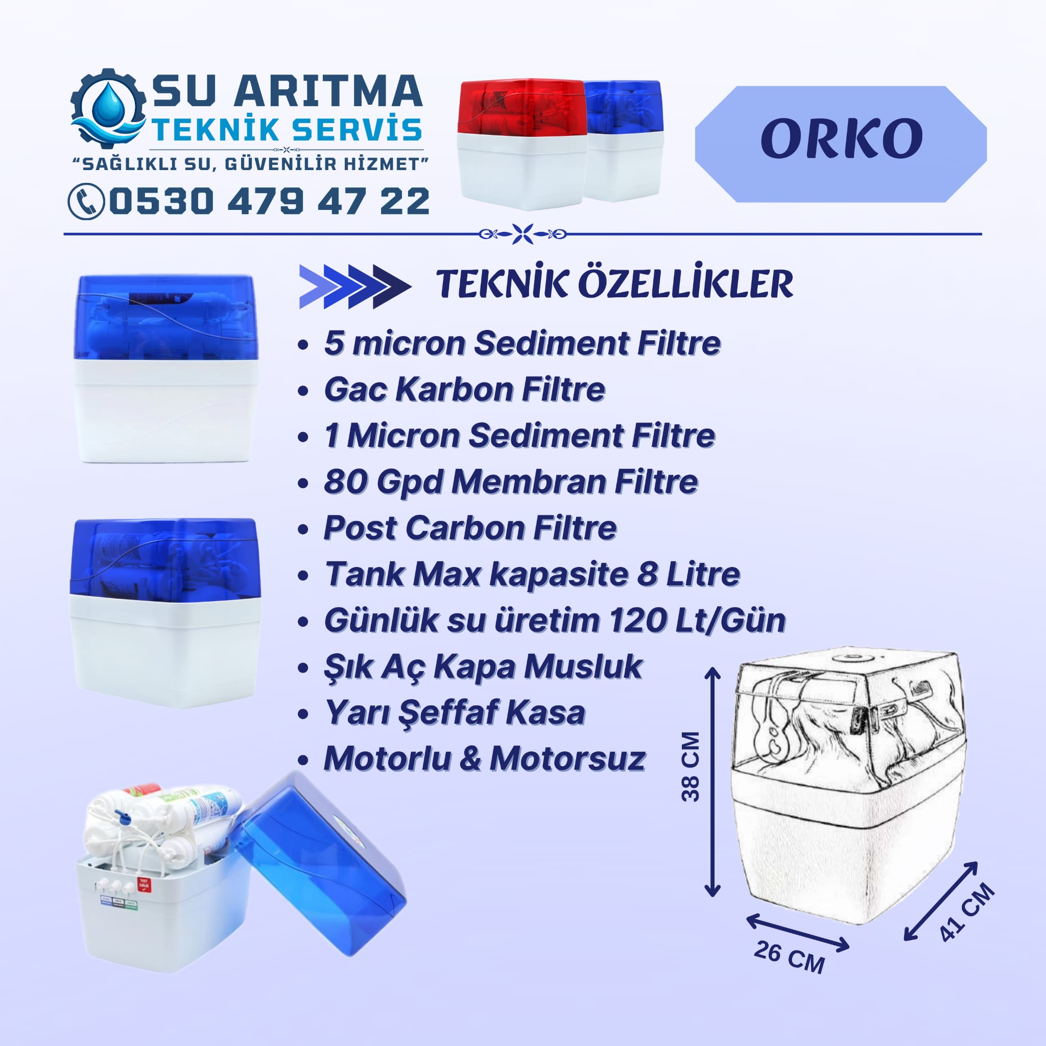 Orko Su Arıtma Cihazı