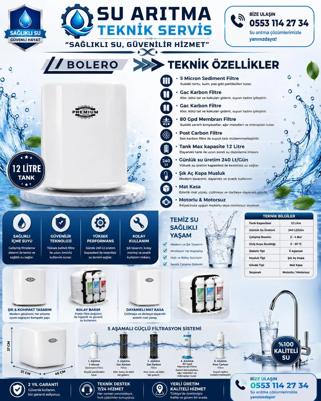 Bolero Su Arıtma Cihazı